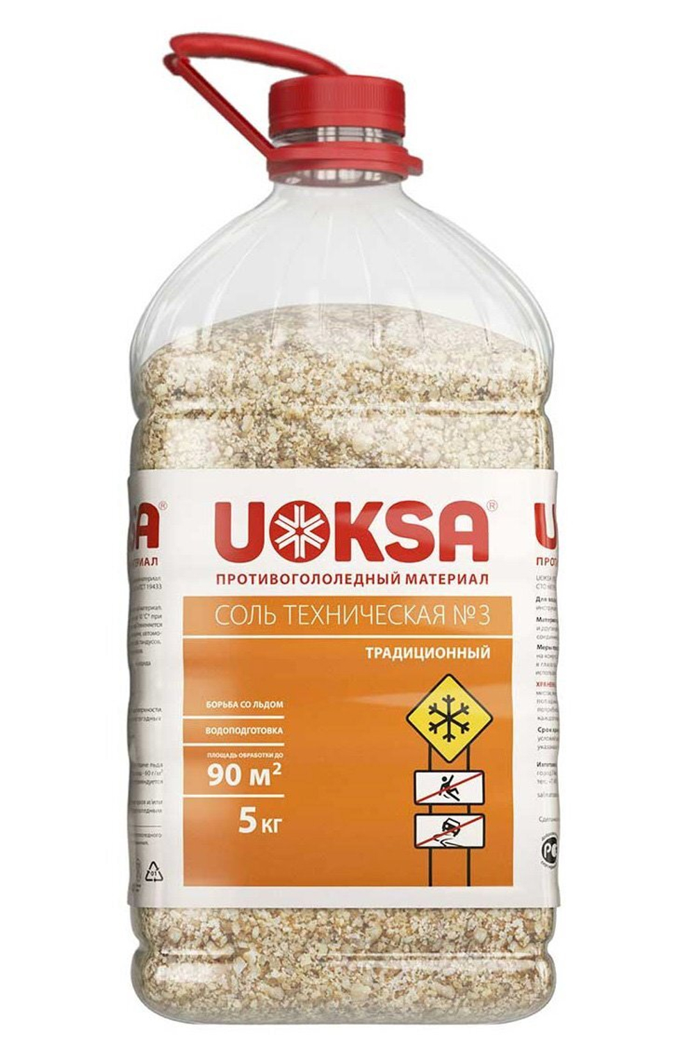 UOKSA Соль техническая №3, бутылка 5 кг