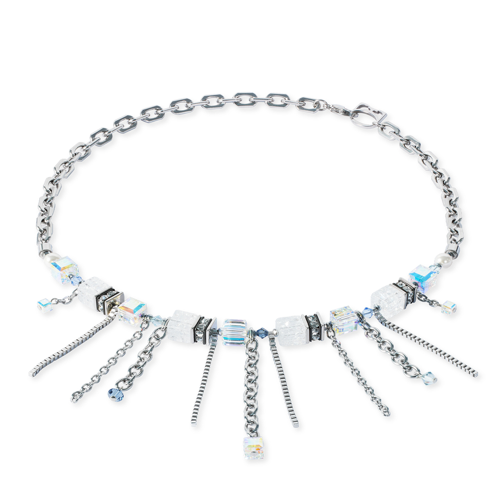 Колье Coeur de Lion Crystal-Silver 3020/10-1817