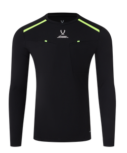 Футболка судейская с длинным рукавом DIVISION PerFormDRY Referee LS Tee, черный