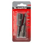 Биты с торцевыми головками 12 мм, 65 мм, 2 шт. Matrix, 11790