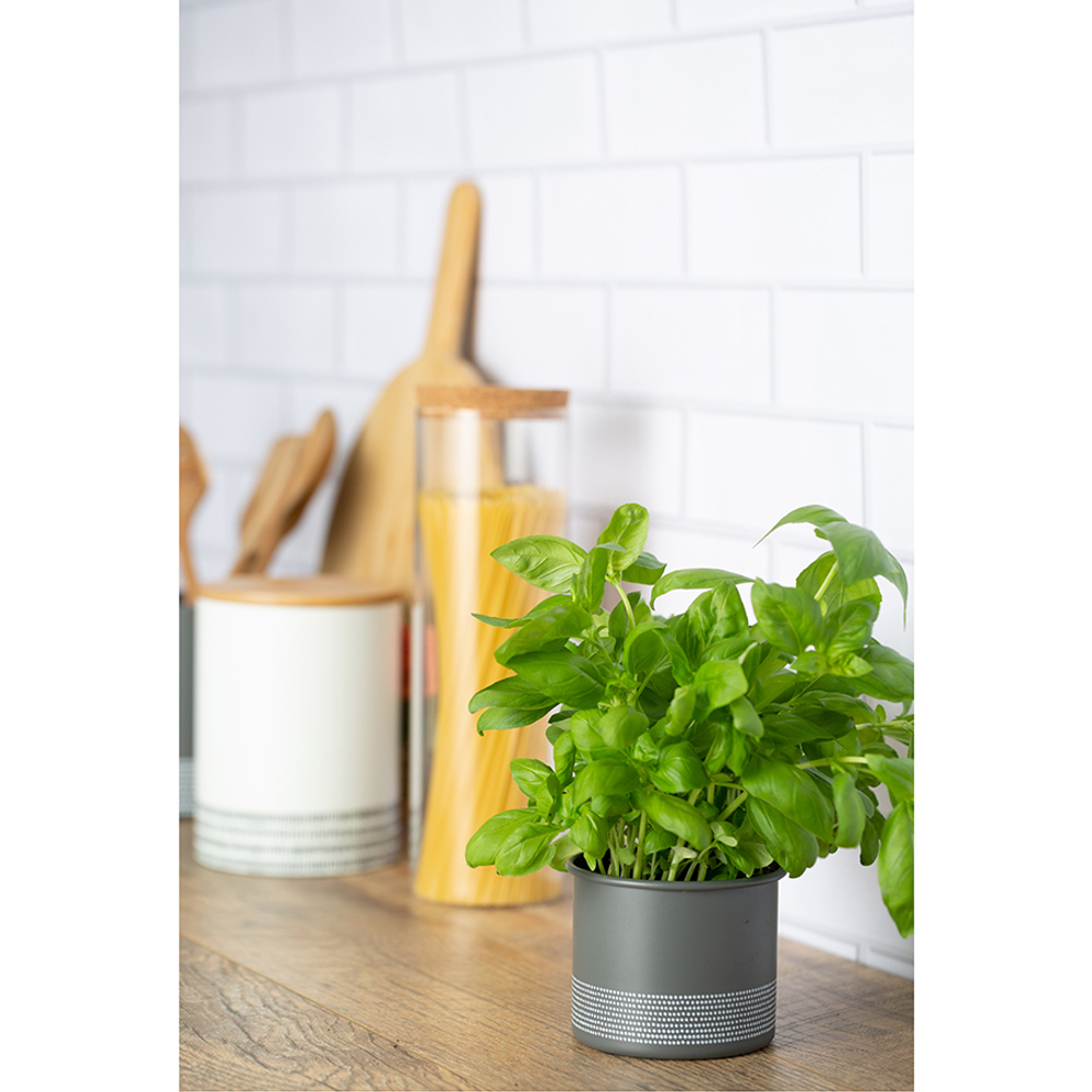 Горшок TYPHOON Monochrome серый 700мл