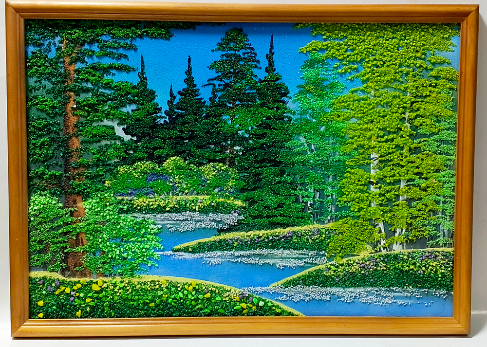 Картина"Летний пейзаж" 53-38см