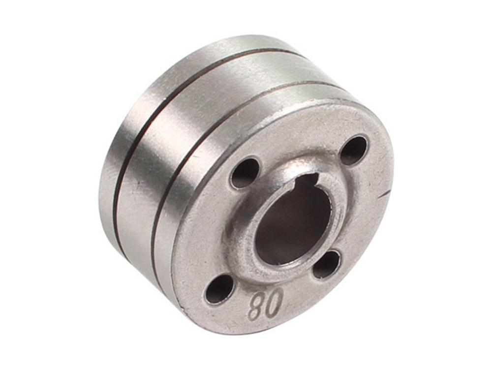 Ролик подающий ф 30/10 мм, шир. 17 мм, проволока ф 0,6-0,8 мм (V-тип)