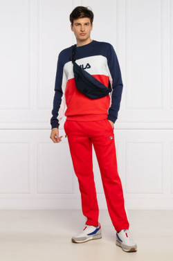 Fila Coated Canvas Double Zipper WaistСумка - black iris