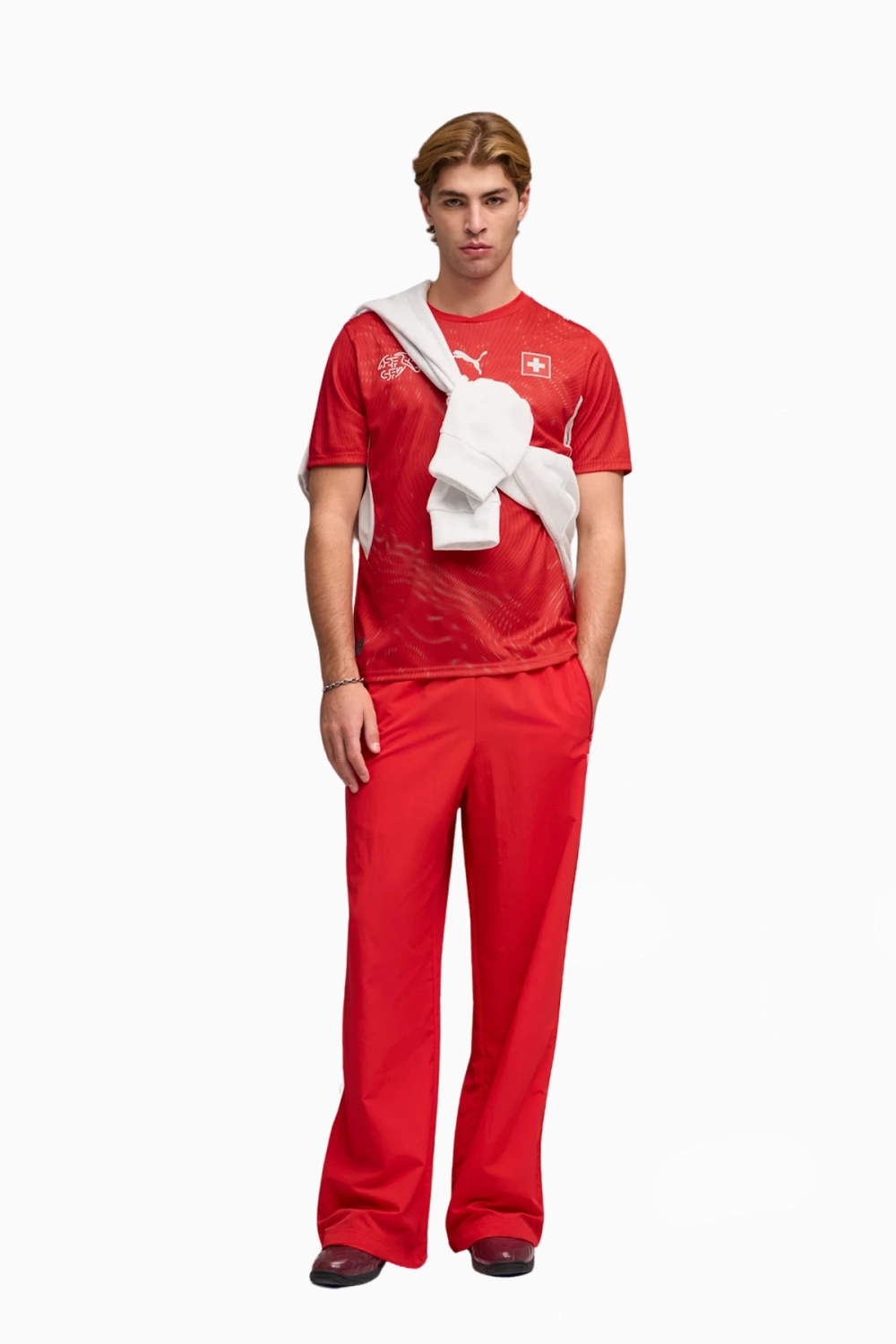 Футболка Puma Швейцария 2026 Home - красный