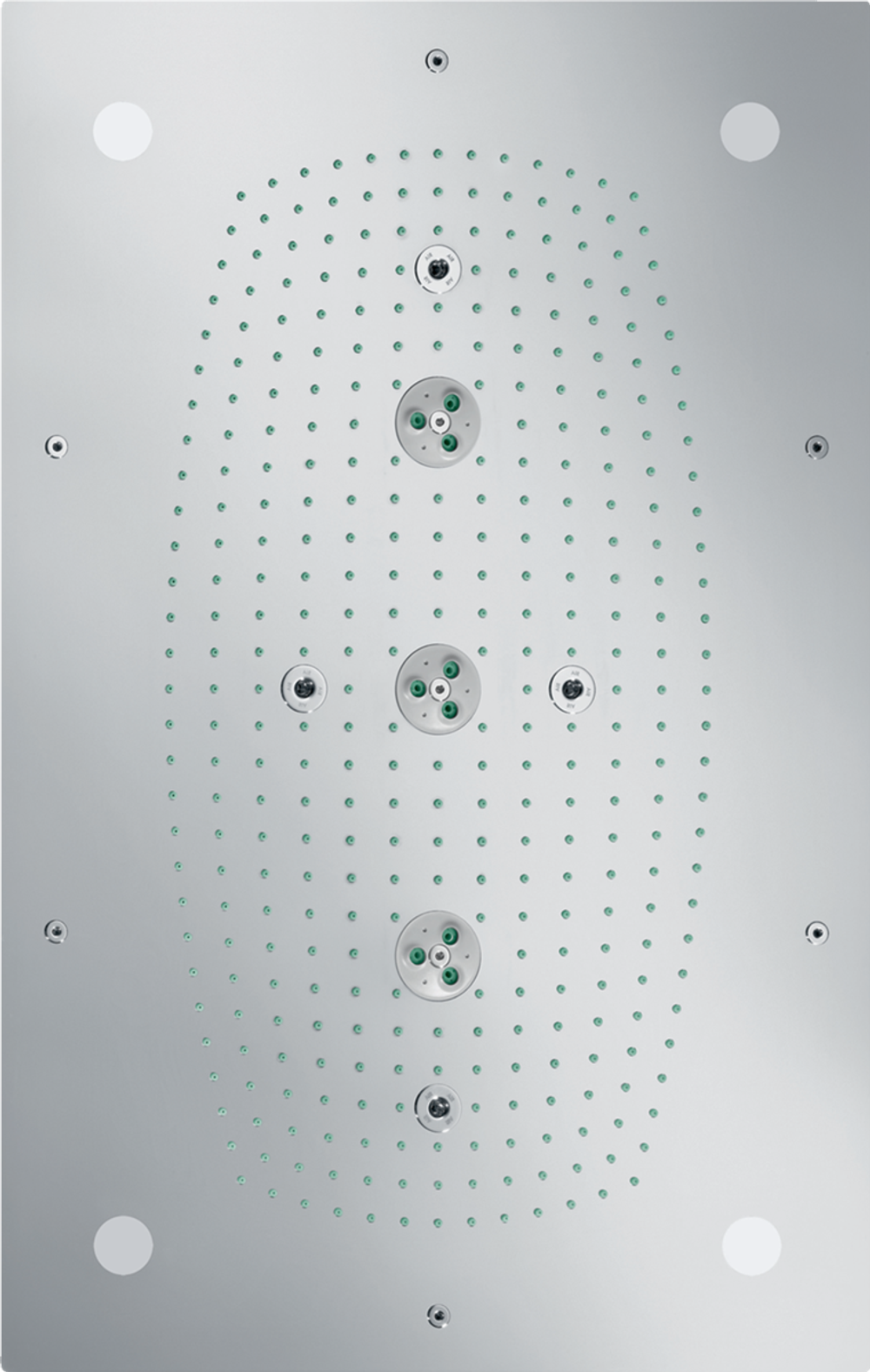Верхний душ потолочный встраиваемый Hansgrohe Raindance Rainmaker Air 68x46 28418000
