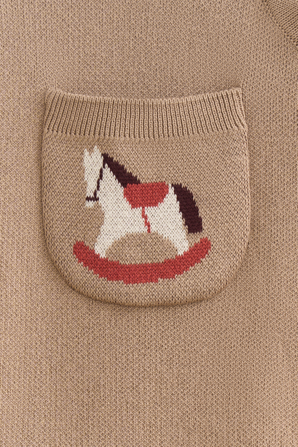 Комбинезон детский Loomknits Кофейный