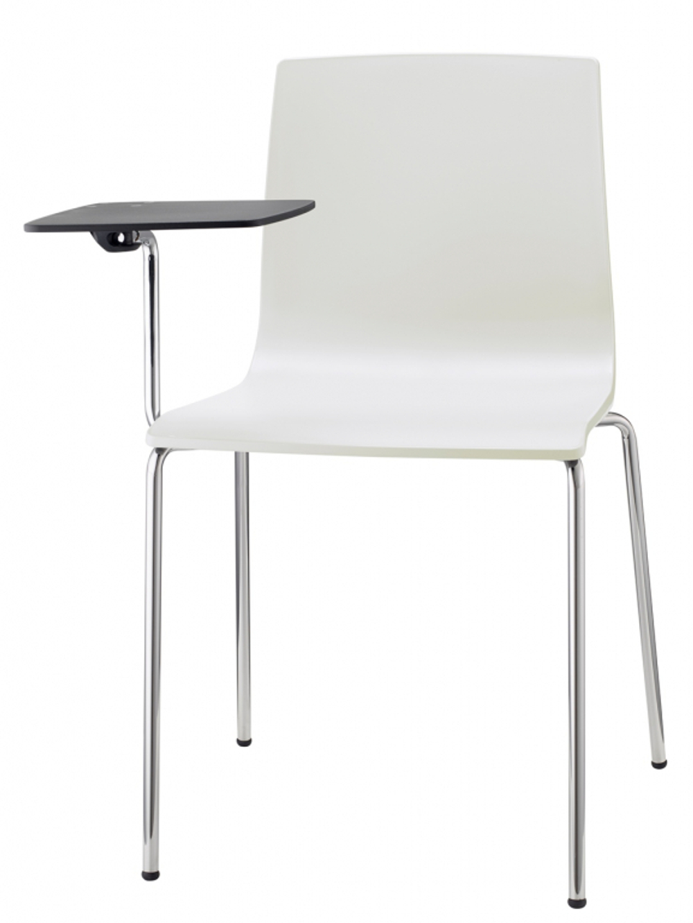 Стул с пюпитром для конференц-зала Scab Design Alice, хром, лен