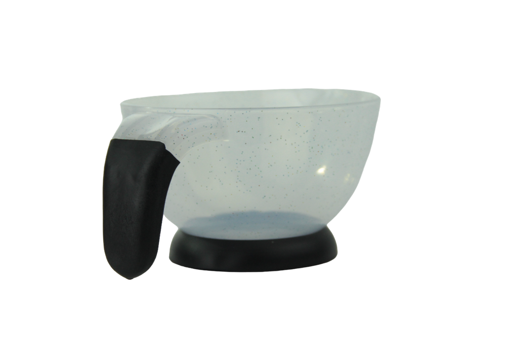 Чаша Melon Pro B-99-2 для красителя прозрачная прорезиненное дно 450мл