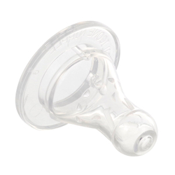 Соска силиконовая для бутылочки классической формы для густой пищи ПОМА 1 шт. с 6 месяцев