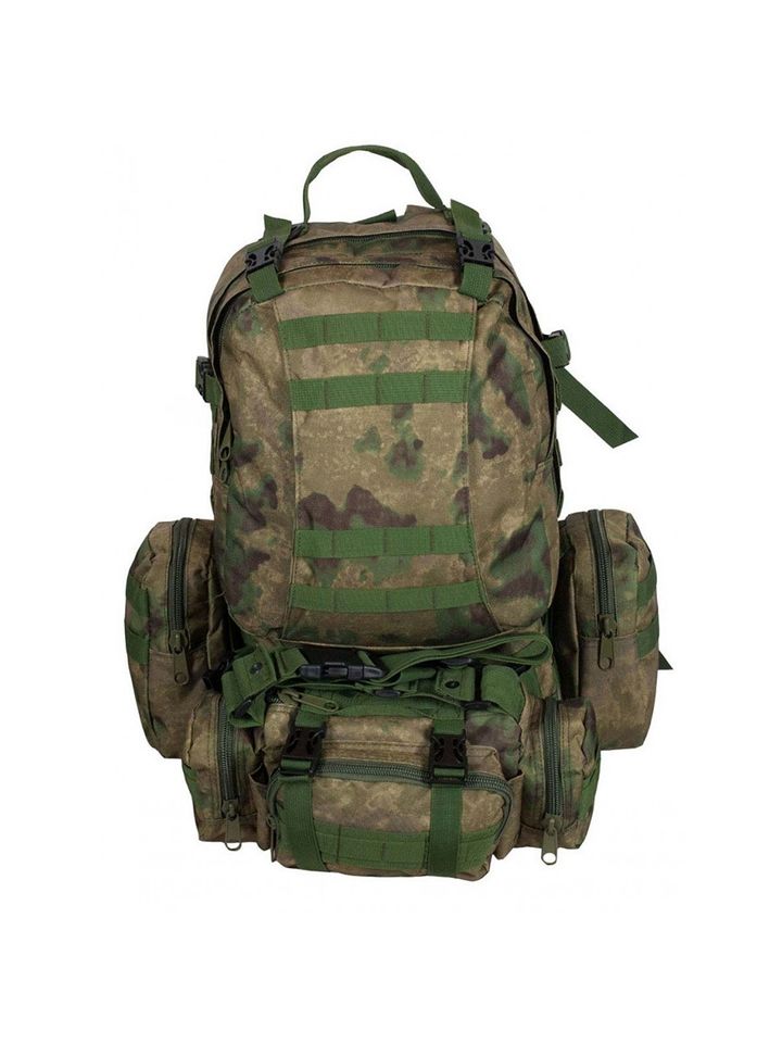 Рюкзак тактический с подсумками 35-50л (мох)
