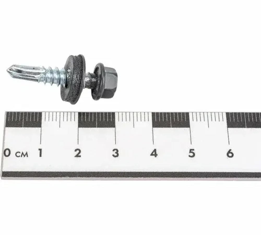 Саморез кровельный Daxmer 5,5х25 RAL 7024