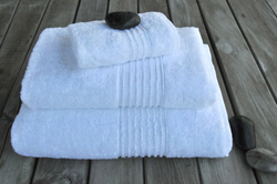 Элитное полотенце махровое Downtown белое от Casual Avenue Турция