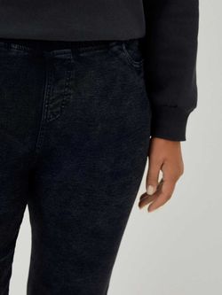 Джеггинсы утепленные больших размеров