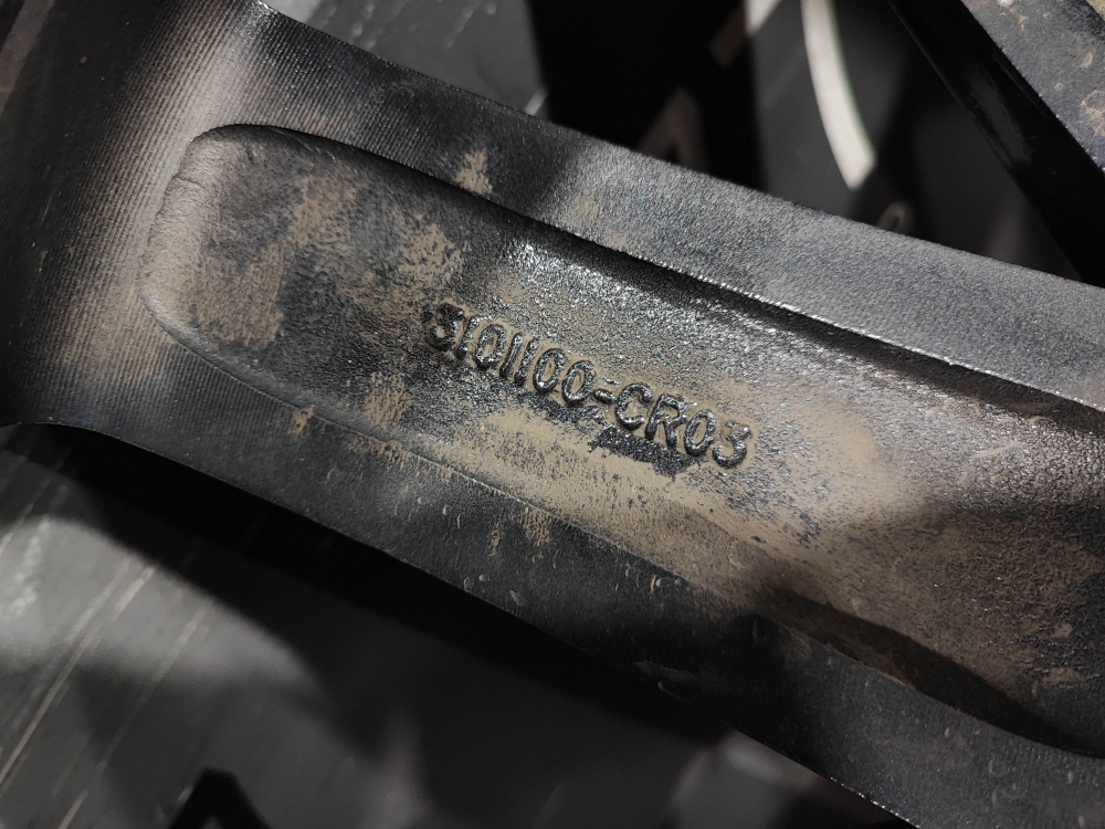 Диски литые R21 4шт. Changan UNI-K 20-нв Б/У Оригинал CD569F2602060202