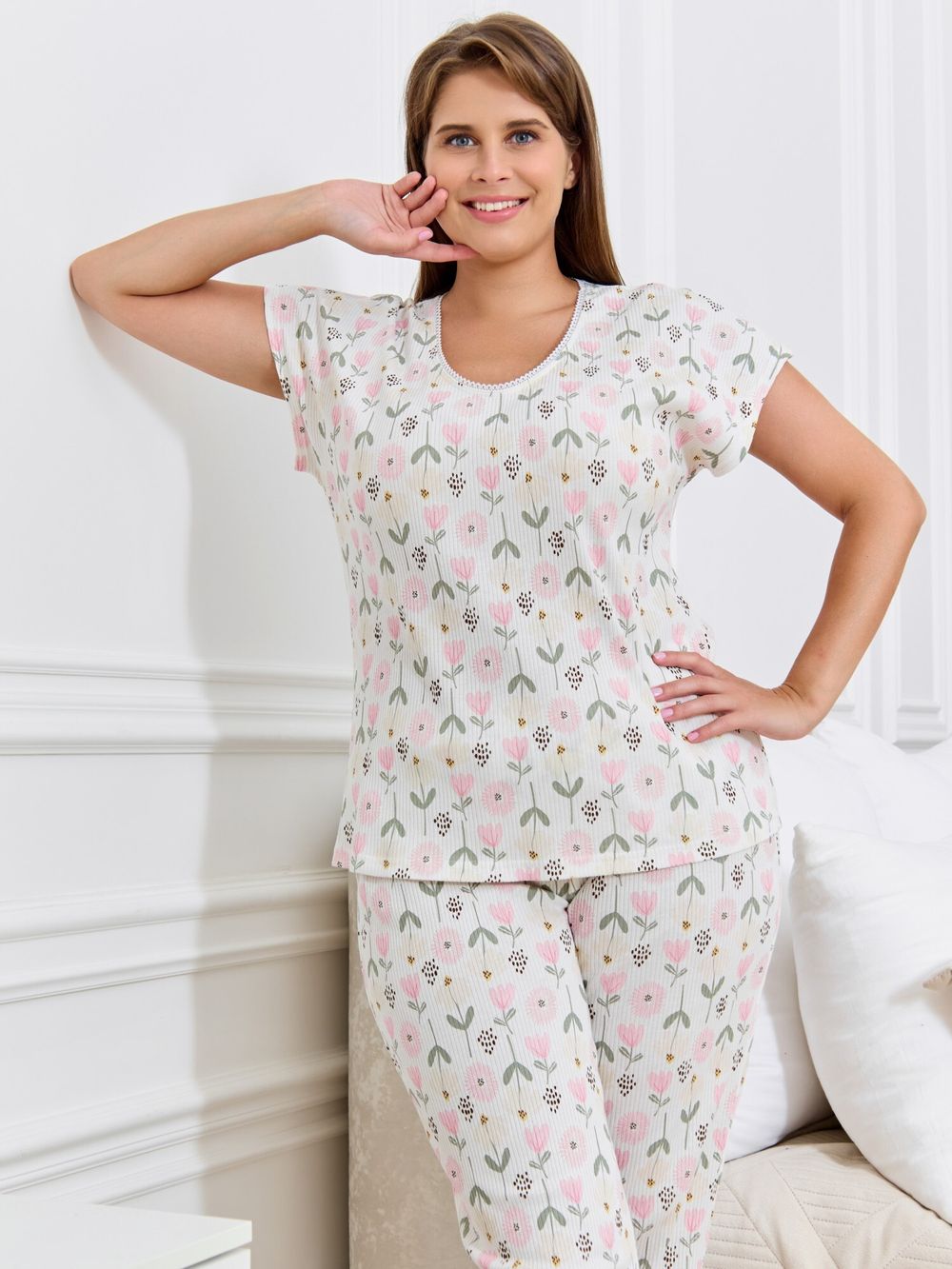 Пижама Мэри-2 Виотекс МОЛОЧНЫЙ
