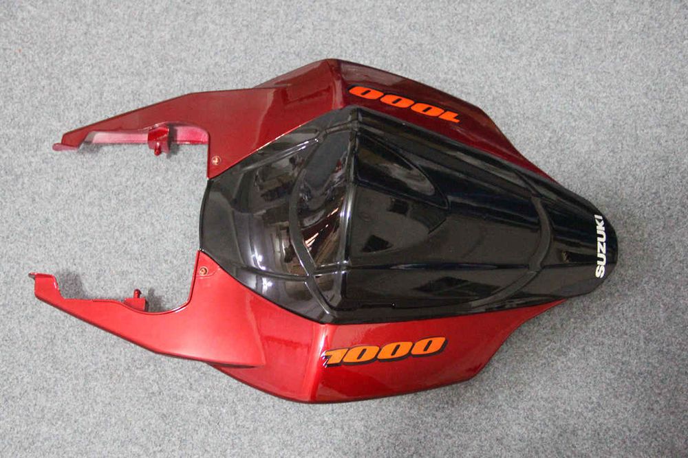 Комплект пластика для мотоцикла Suzuki GSX-R1000 07-08 Черно-Красный COLOR+