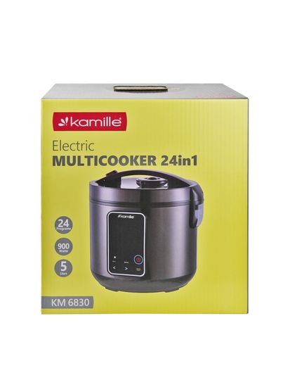 Мультиварка 5 л. 24 программы 900 Вт. Kamille KM 6830