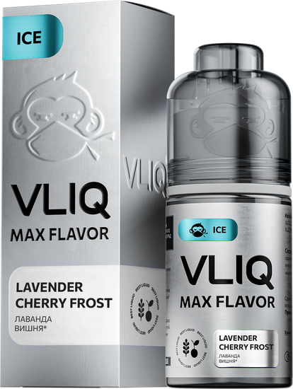 Ароматизатор VLIQ MAX Flavor Ice Лаванда Вишня