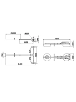 Тележка складная для транспортировки лодки до 80кг