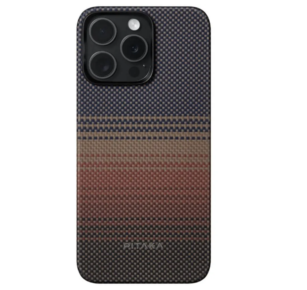 Чехол iPhone 15 Pro Max Pitaka MagEZ Case 5 (Sunset)