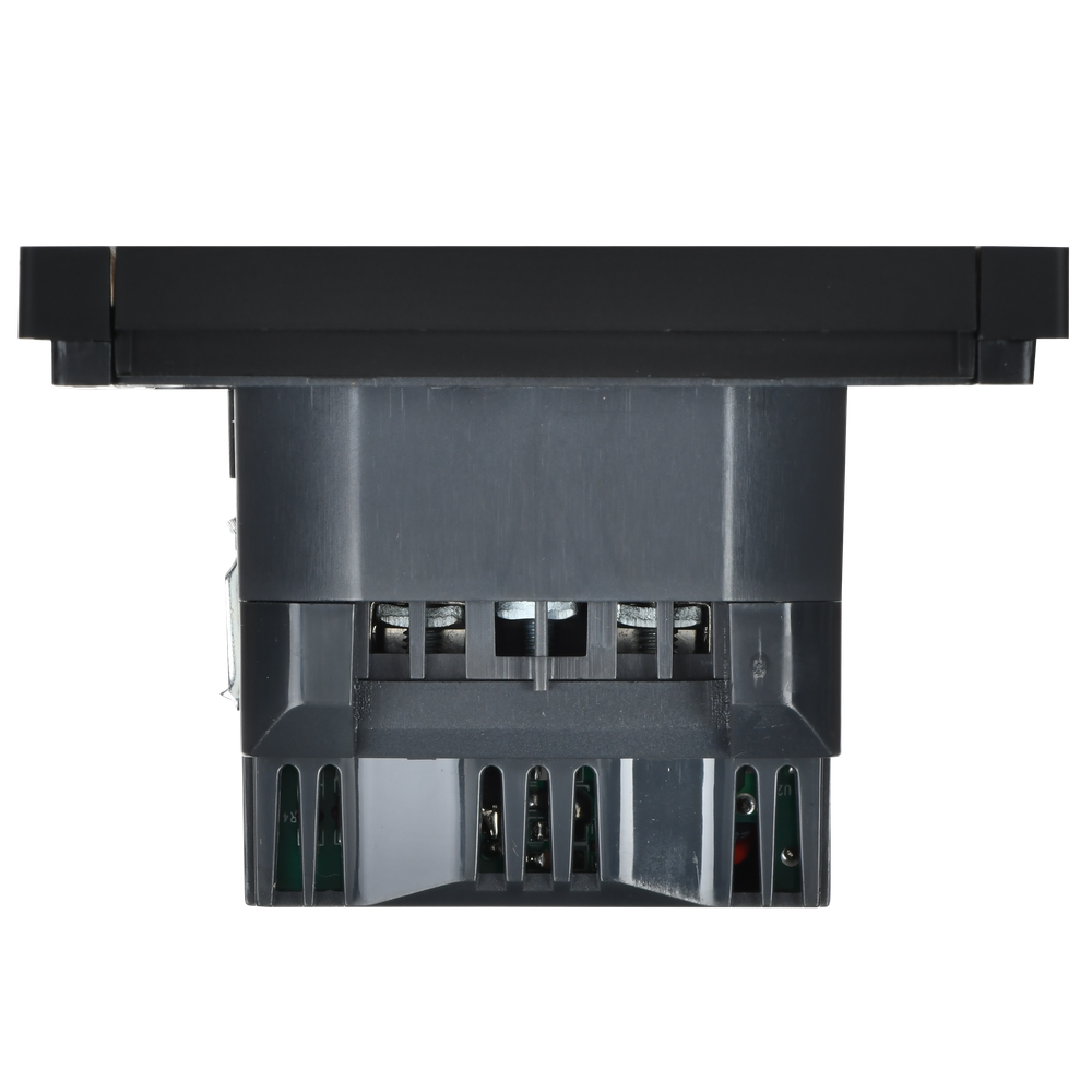 FORTE&PIANO Розетка 1-местная с заземлением с защитными шторками винтовое крепление 16А USB A+C 18Вт FP147 черный IEK