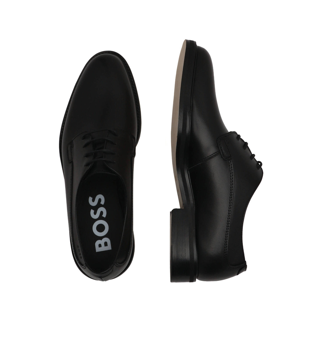 Кожаные броги larry-l_derb_bu BOSS BLACK - черный(50495747)