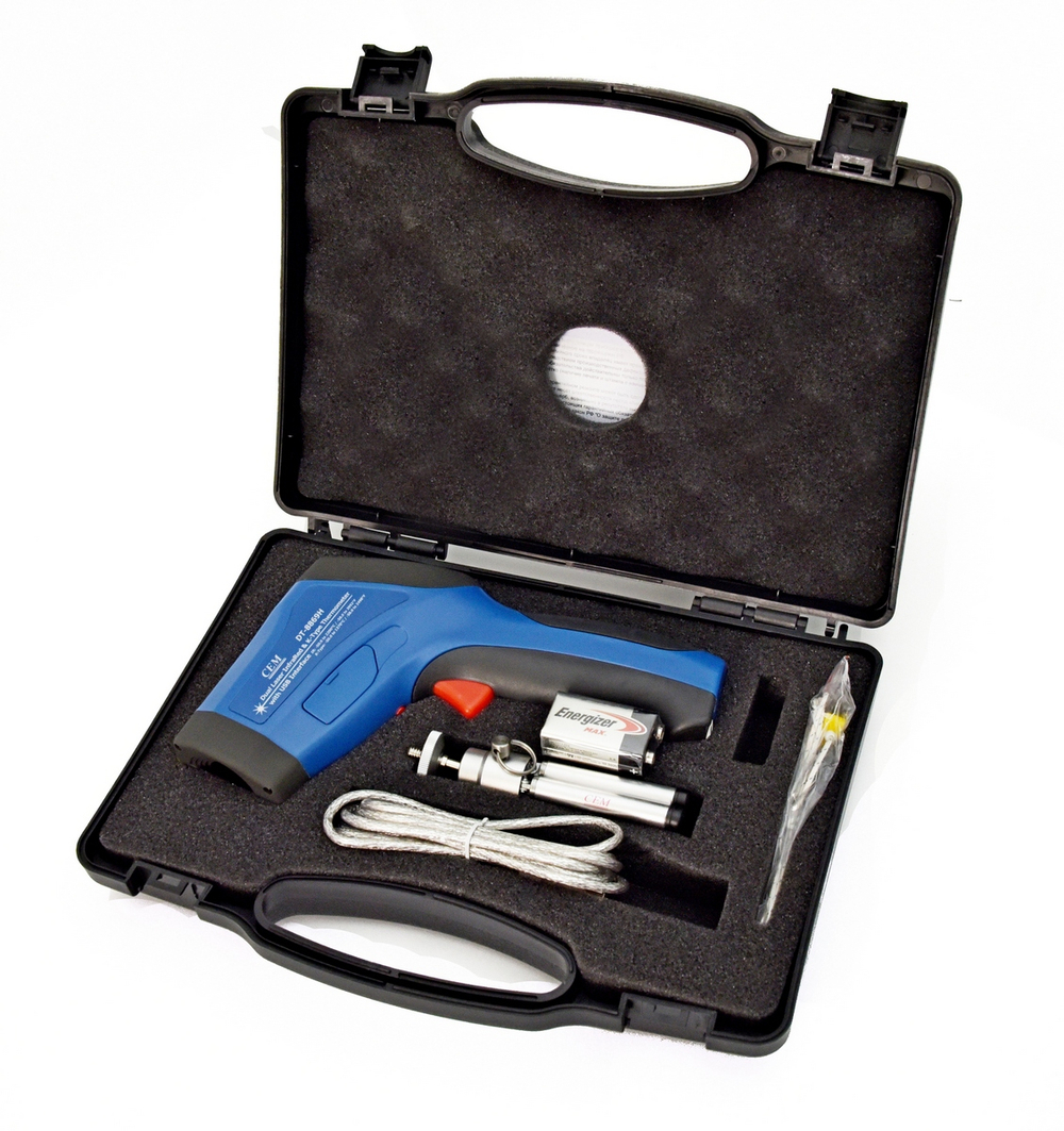 Профессиональный инфракрасный термометр (пирометр) СЕМ DT-8869H