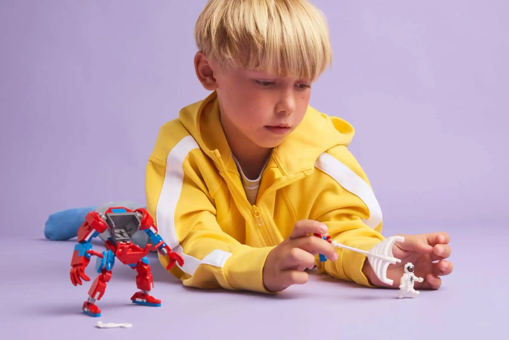 Конструктор LEGO Marvel 76308 Робот-паук против Анти-Венома