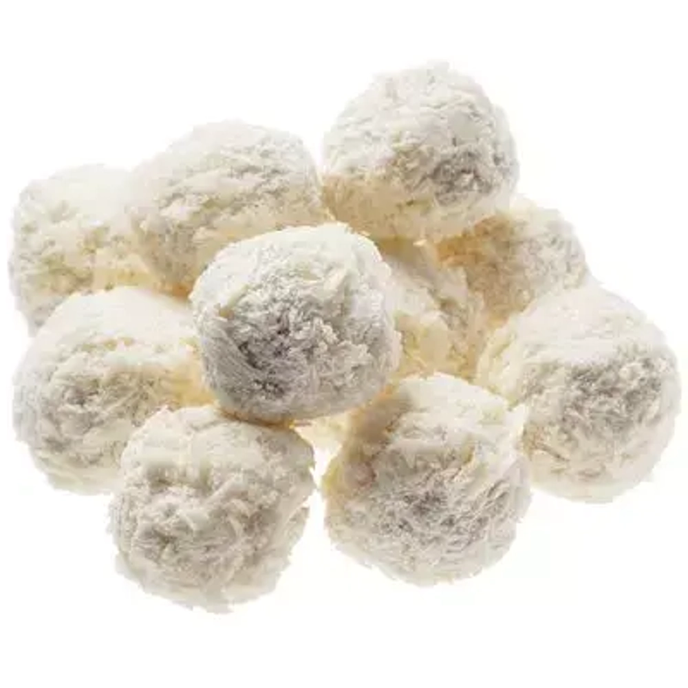 Креветка "Ваннамей" б/г с/м 21/25 очищ. Шарик в кокосовой панировке 1/6кг (1*6)