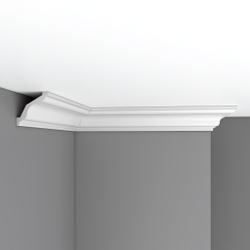 Плинтус потолочный гладкий Decomaster DP-352 65х65х2400мм