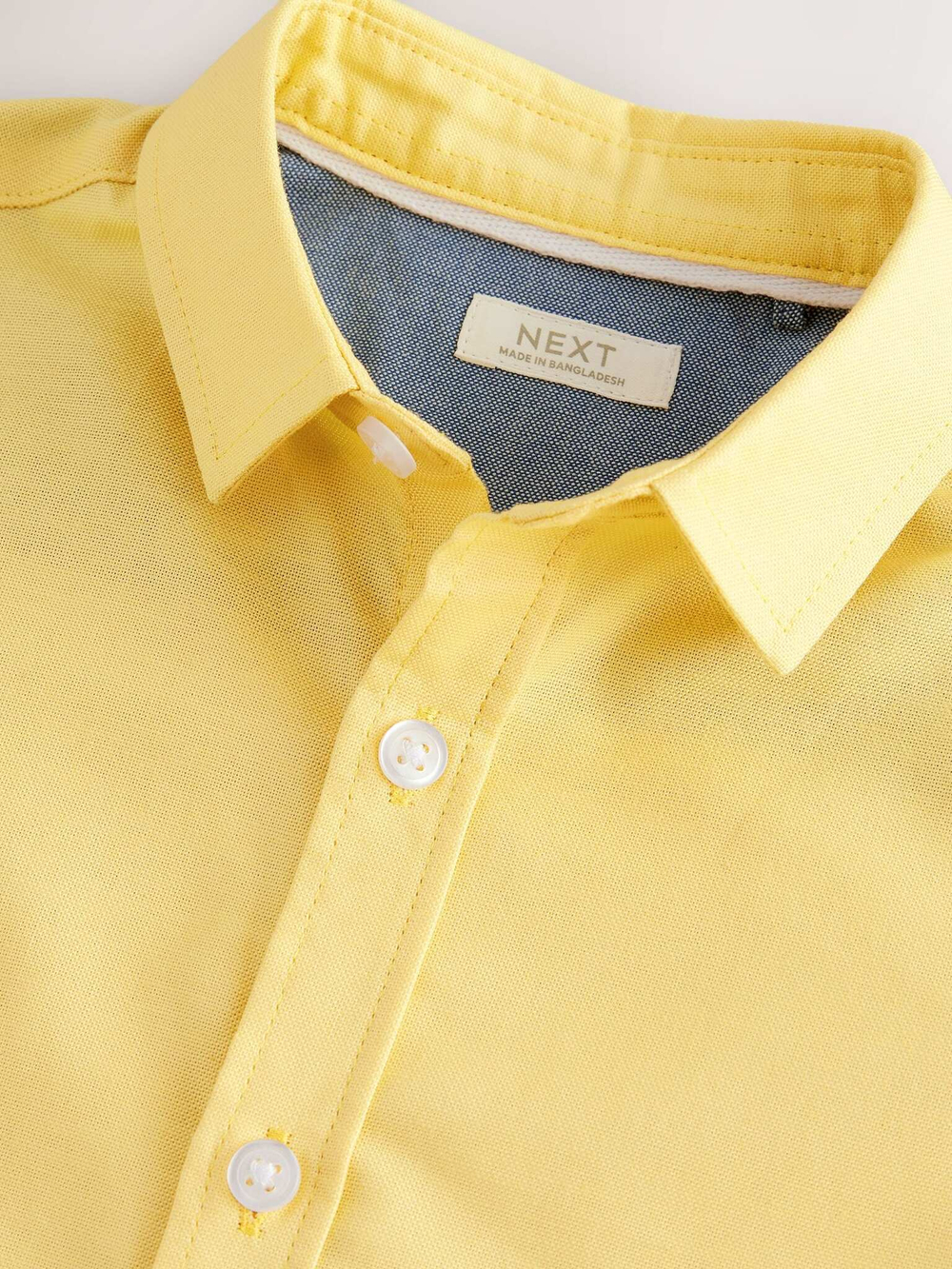 Рубашка с коротким рукавом для мальчика Next E32-591, Желтый