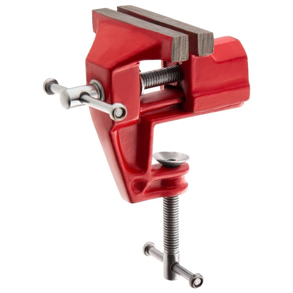 Тиски, 75 мм, крепление для стола Sparta, 185115