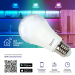 Умная лампа EKF Connect 8W WIFI RGBW E27