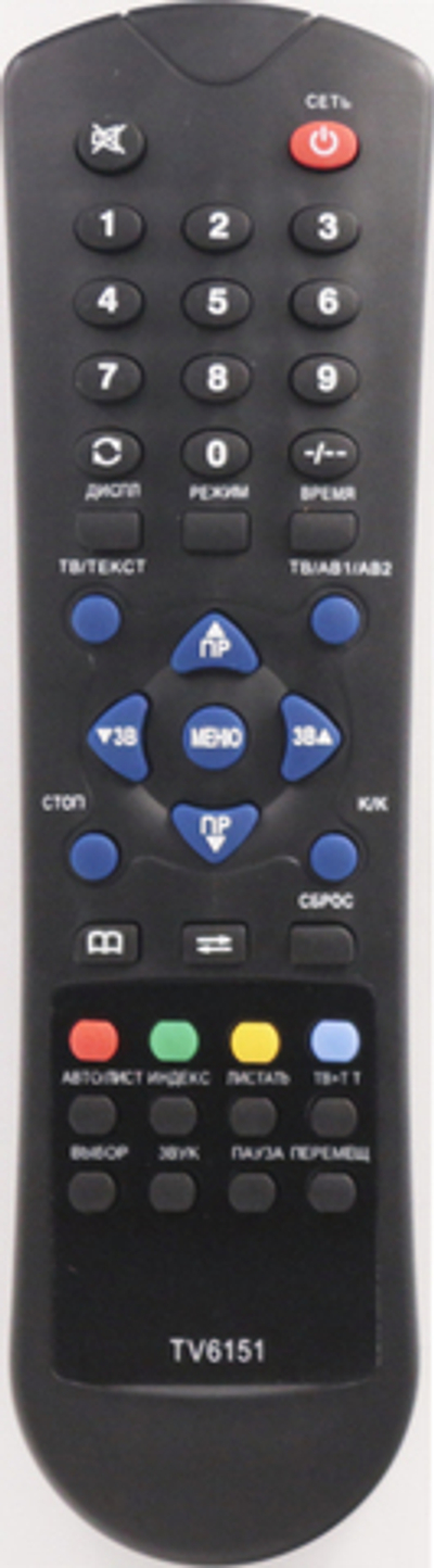 Пульт для Сокол TV RC-6151