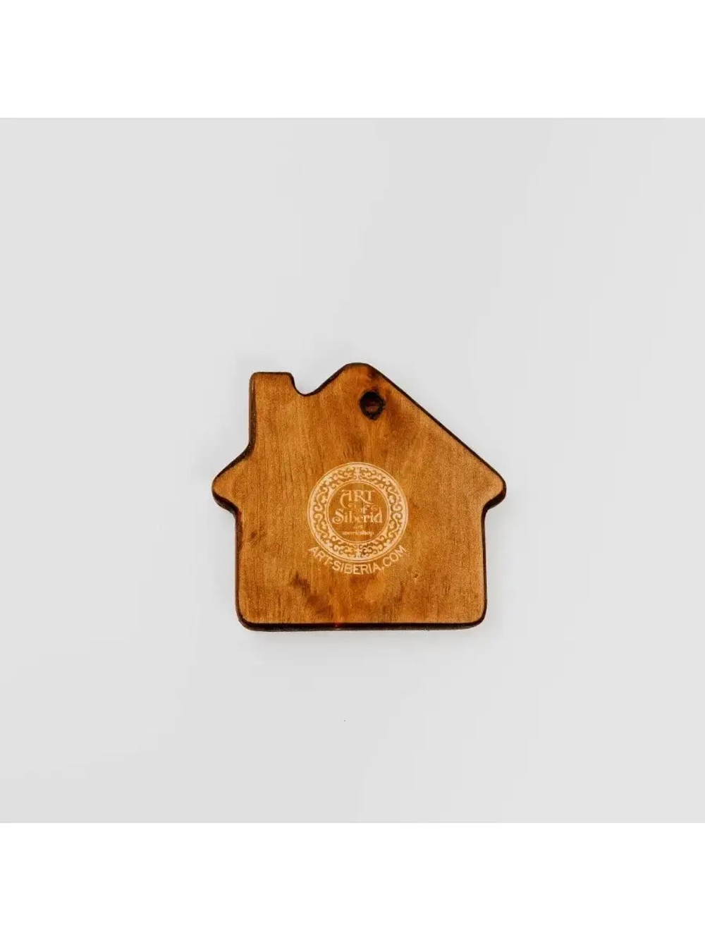 Деревянная менажница "Домик" из кедра
