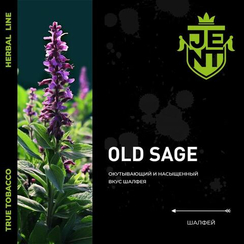 Табак для кальяна JENT (Джент) с ароматом Old Sage (Шалфей), 30гр