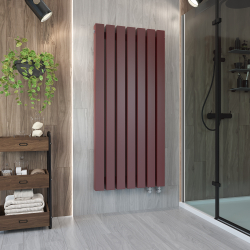 Вертикальные дизайн-радиаторы Q80 1750мм с боковым подключением