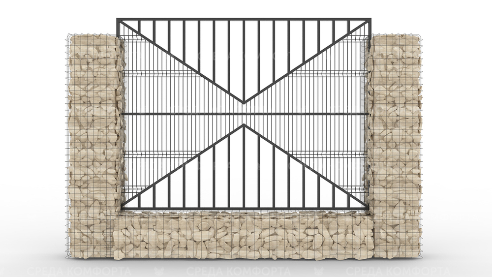 Забор 3Д ZBR0079