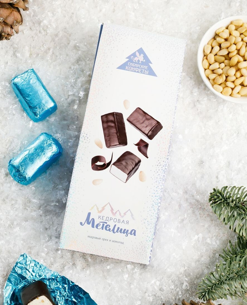 Кедровая метелица / 75 г / ТМ Сибирские конфеты