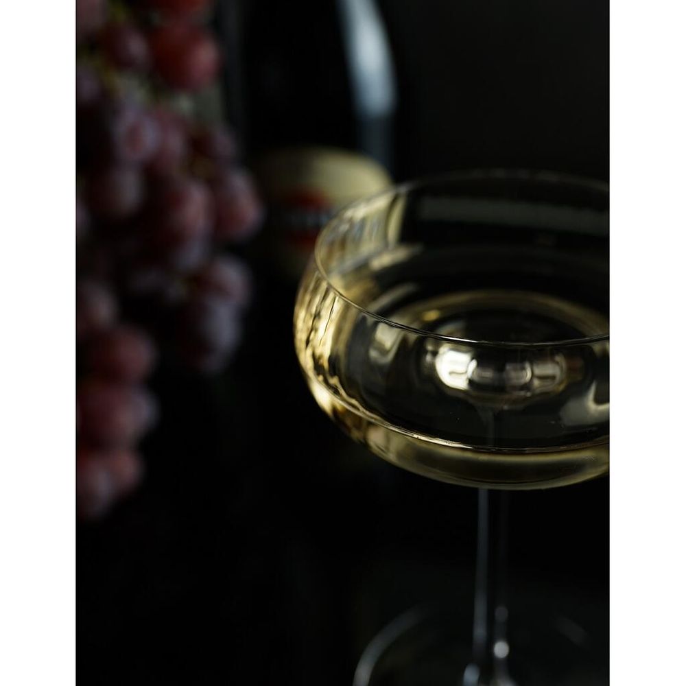 Рюмка коктейльная 270 мл Маргарита "Zie Optical" d 9 см h16,5 см оптические грани P.L. - BarWare [4]