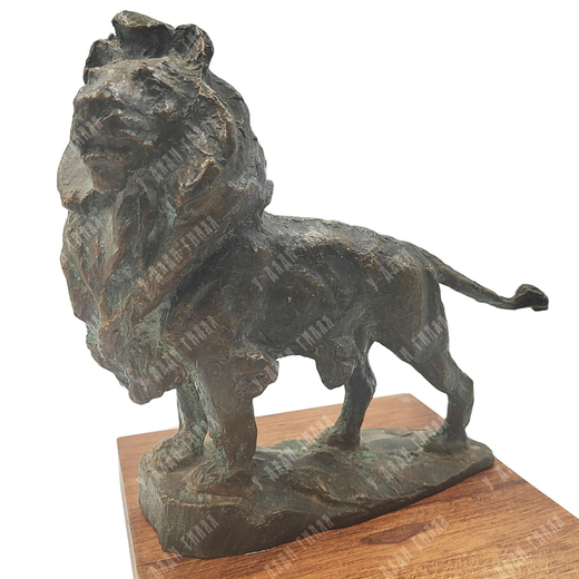 Баландин П. А.? Лев. Бронза, литьё. 1950-е