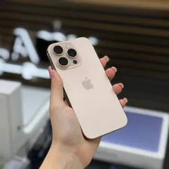 Б/У Телефон Apple iPhone 16 Pro 128Gb Desert Titanium 90% (MWF5JM2Q46)