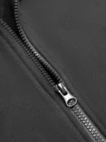 Худи Hardlunch Logo на молнии темно-серый