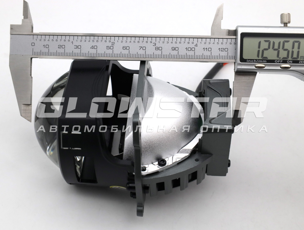 Билед модули Aozoom X9 (прямоугольные) 3.0 дюйма, 12V 52/57W, 4300/4600Lm (комплект, 2шт)