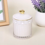 Свеча в стакане «Нежные облака» 9*11,8 см, Белый