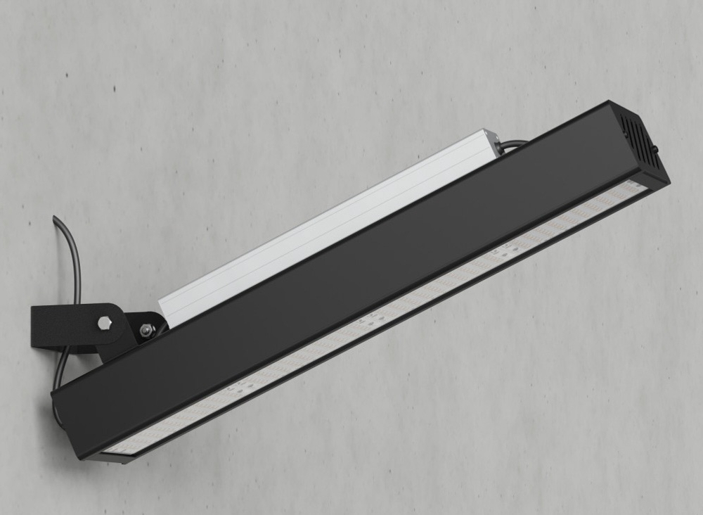 Светильник LED 80Вт 5000К 13600Лм IP67 466х94х100мм Awax II U1 GL DARKLUM