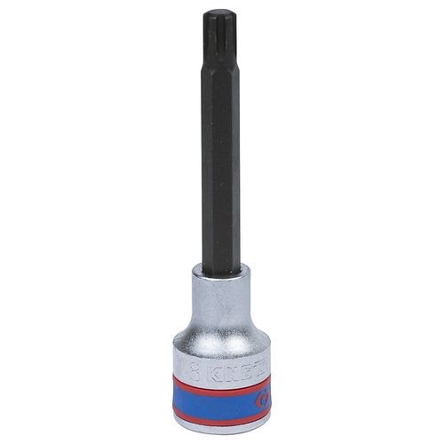 KING TONY (404908) Насадка (бита) торцевая 1/2", L = 100 мм, RIBE, M8