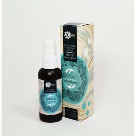 Масло массажное "Бизорюк" "Детское". Пластик 60 мл.