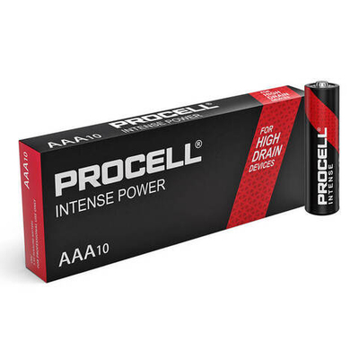 DURACELL PROCELL INTENSE AAA BOX10 батарейка щелочная